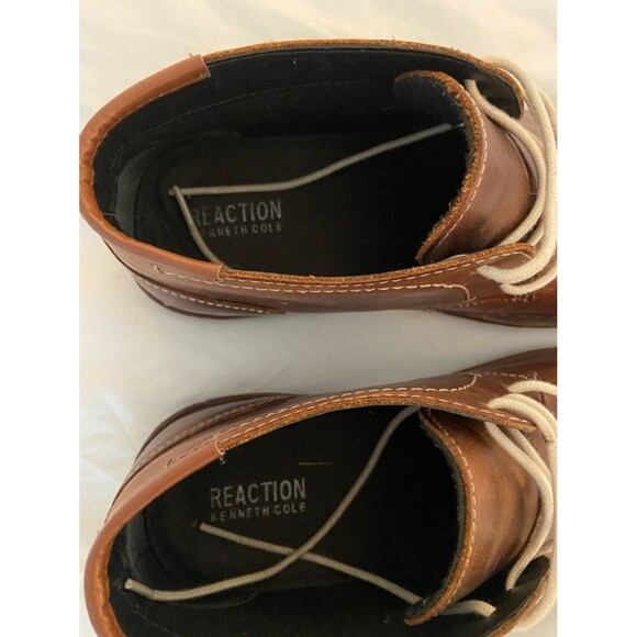 Kenneth Cole Reaction Men’s Leather Oxfords – Desert Sun – Size 9